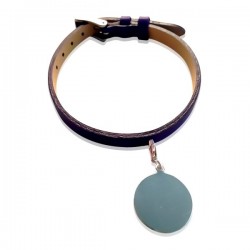 BRACELET CUIR MÉDAILLE PLUSIEURS COLORIS