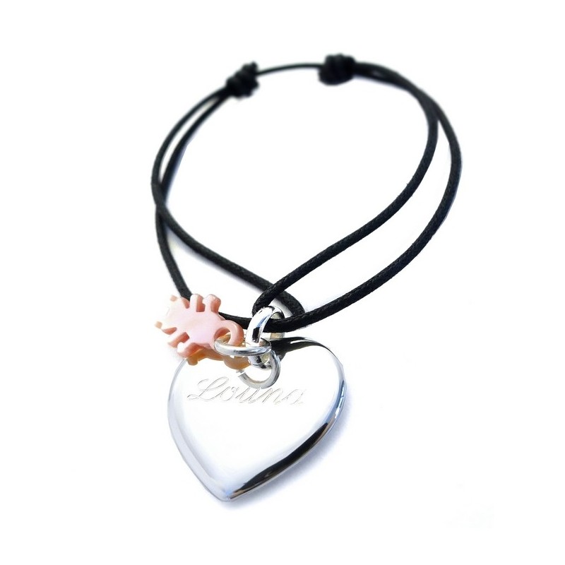 bracelet personnalisé femme avec pendentif 