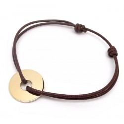 bracelet Jeton homme gravé 