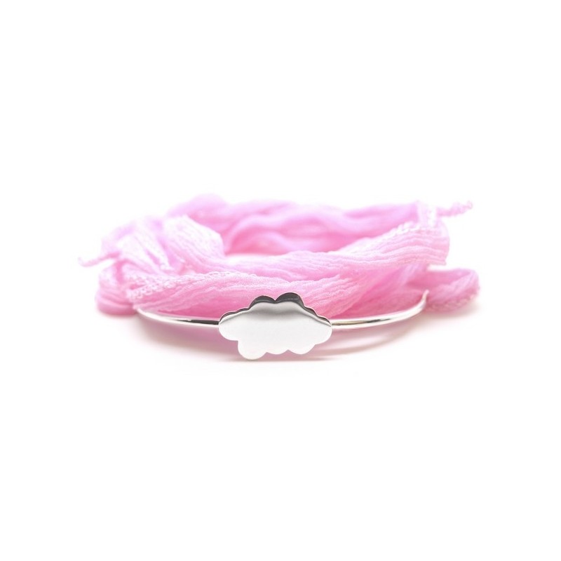 Bracelet nuage argent