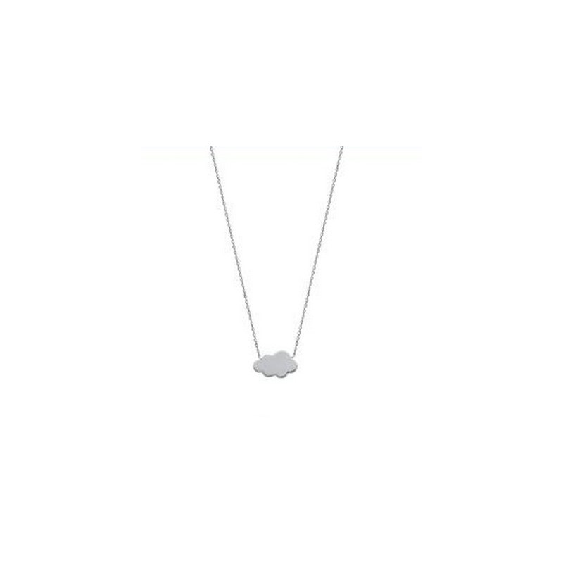 Collier nuage argent