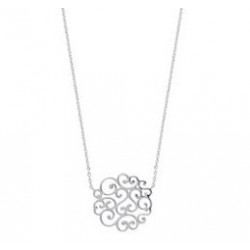 Collier arabesque argent