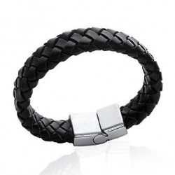 Bracelet homme cuir