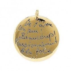 Pendentif Je t'aime...