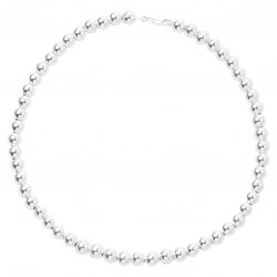 Collier boule en argent