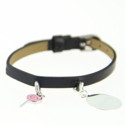 Bracelet personnalisé médaille bonbon sucette 