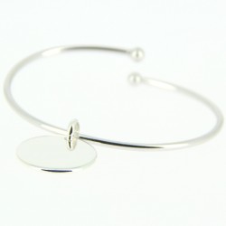 Bracelet jonc en argent 