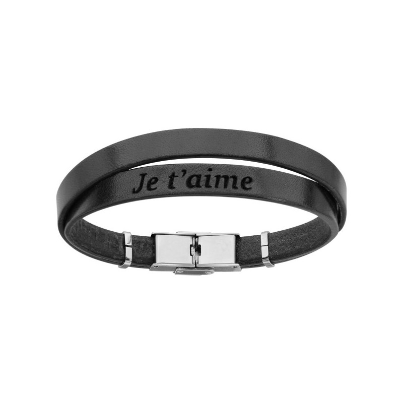 Bracelet message "Je t'aime"