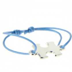 bracelet cordon enfant personnalisé puzzle