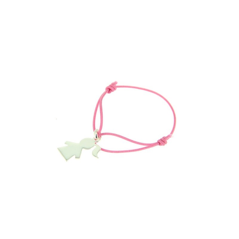 Bracelet gravé medaille bébé