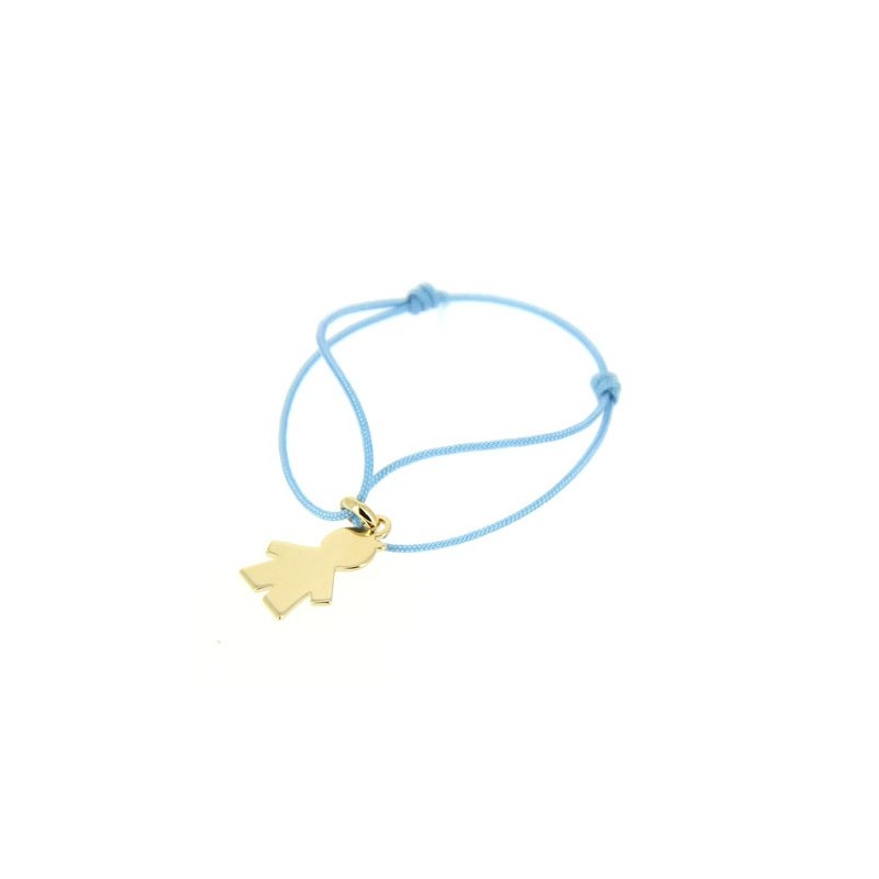 Bracelet gravé medaille bébé