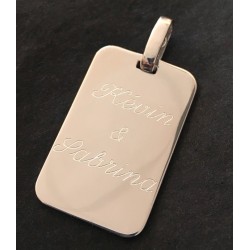 pendentif homme personnalisé