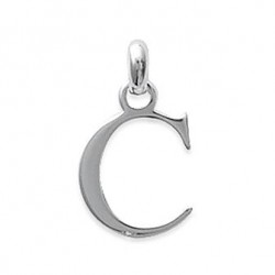 Pendentif Lettre C - Argent 925