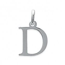 Pendentif Lettre D - Argent 925