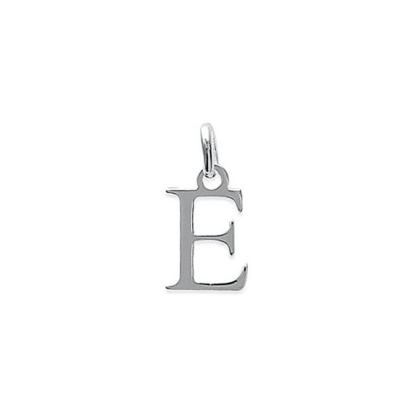 Pendentif Lettre E - Argent 925