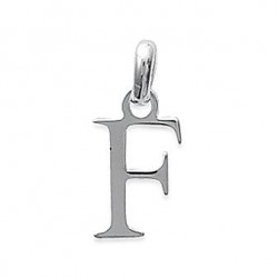 Pendentif Lettre F - Argent 925