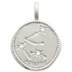 Pendentif signe astrologique verseau