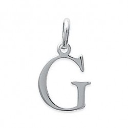 Pendentif Lettre G - Argent 925