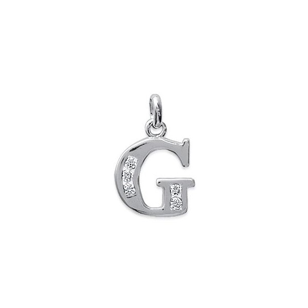 Pendentif Lettre G argent et oz