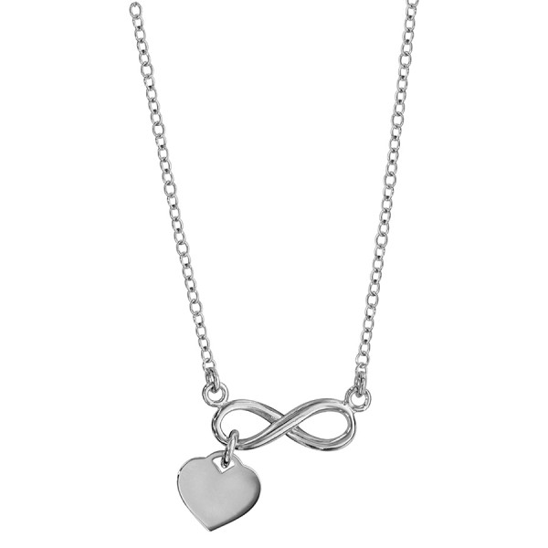 Collier Personnalisé Infini et Coeur