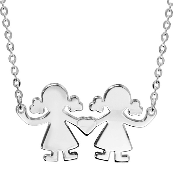 Collier Maman 2 filles