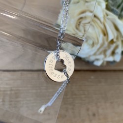 Bracelet Argent Merci maîtresse