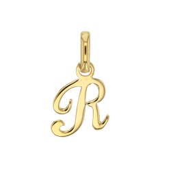 Pendentif Lettre R Or 18 carats