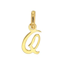 Pendentif Lettre Q Or 18 carats