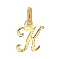 Pendentif Lettre K Or 18 carats