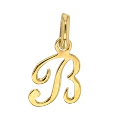 Pendentif Lettre B Or 18 carats