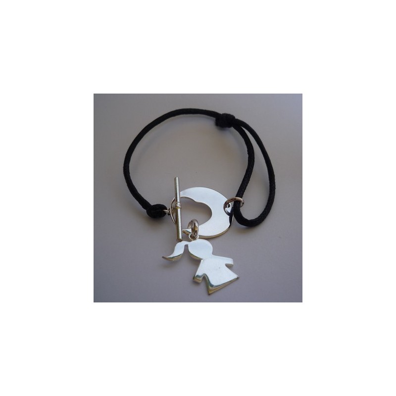 Bracelet silhouette enfant