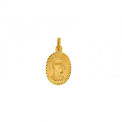 Médaille Vierge Marie Or 375/1000-9K