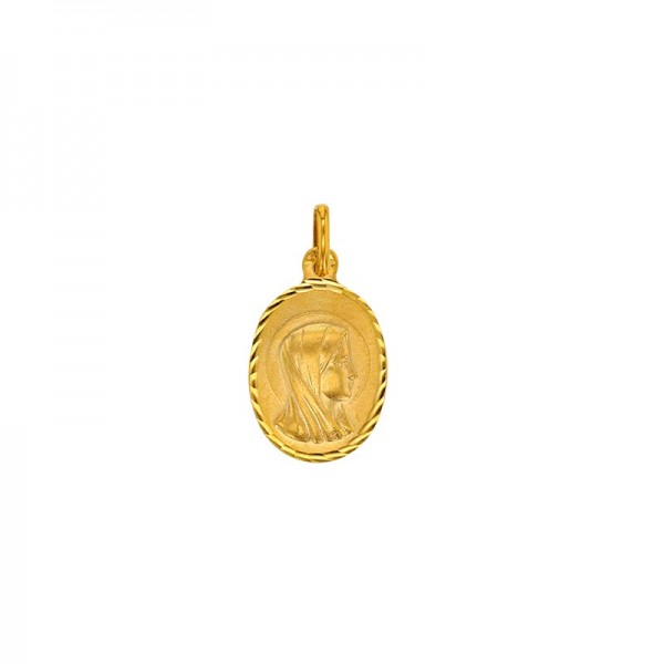 Médaille Vierge Marie Or 375/1000-9K