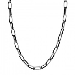 Collier Grosse Maille Argent 55cm