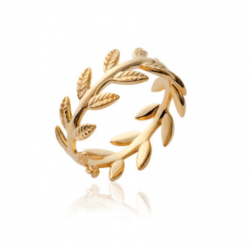 Bague couronne de laurier