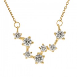 Collier Constellation Argent Doré