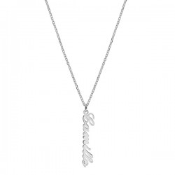 Collier Prénom Vertical Argent 925