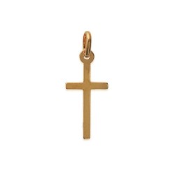 Pendentif Croix Homme Plaqué or 18K