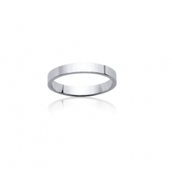 Bague alliance homme argent 3mm