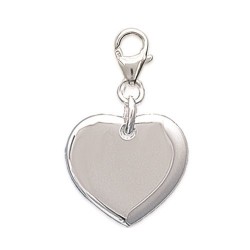 Pendentif Coeur Fermoir Argent925