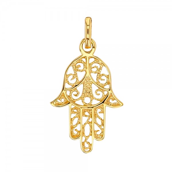 Pendentif main de fatma Or 18 carats