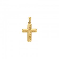 pendentif croix or 18 carats