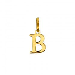 Pendentif Lettre B Or 9 carats