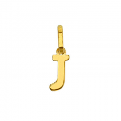 Pendentif Lettre J Or 9 carats