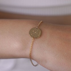 Bracelet signe astrologique Constellation Plaqué Or