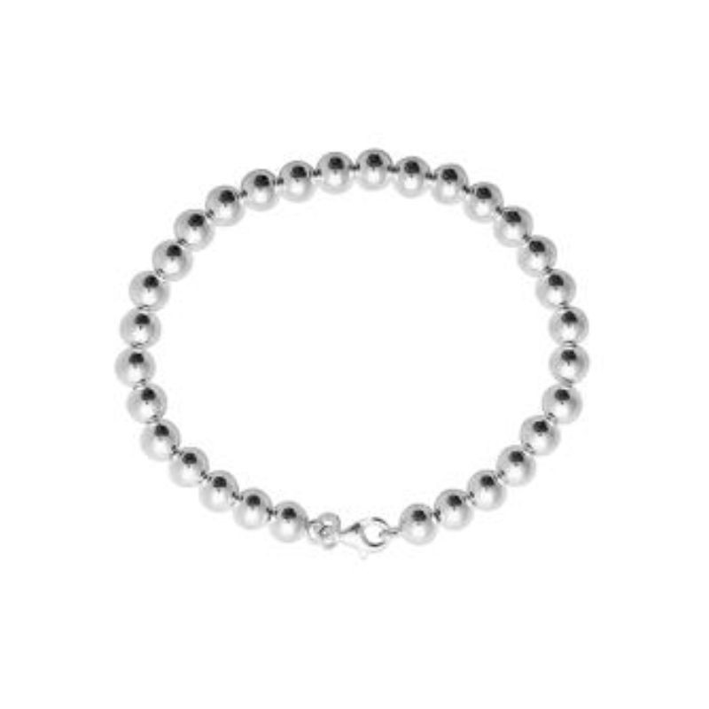 Collier grosses perles en argent