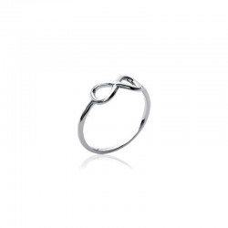 Bague Argent Symbole Infini