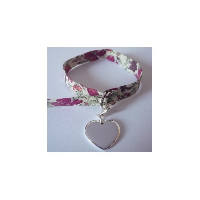 Bracelet liberty fermoir argent