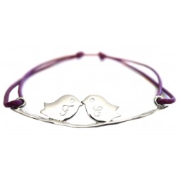 Bracelet Oiseaux Amoureux  